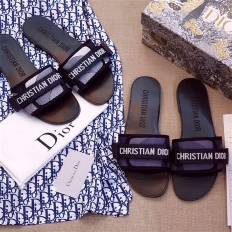 christian dior slides used|christian dior slides cheap.